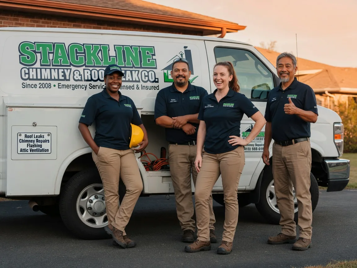 Chimney flashing repair company in Blanco, OK